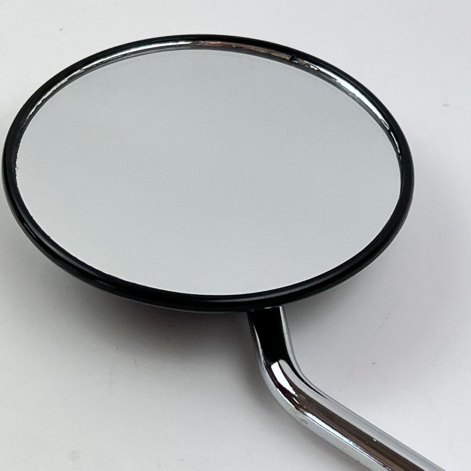 Зеркала №48 пластик черное круглое Альфа М10