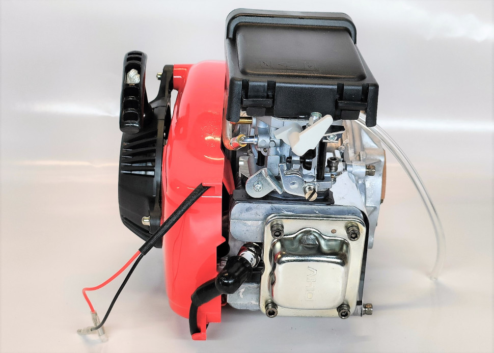 Двигатель на веломотор 4т (цепной редуктор) к-т для установки