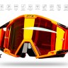 Очки Мотокросс GTX 5025 черно/оранжевые