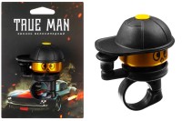 Звонок велосипедный (ударный, чёрный)