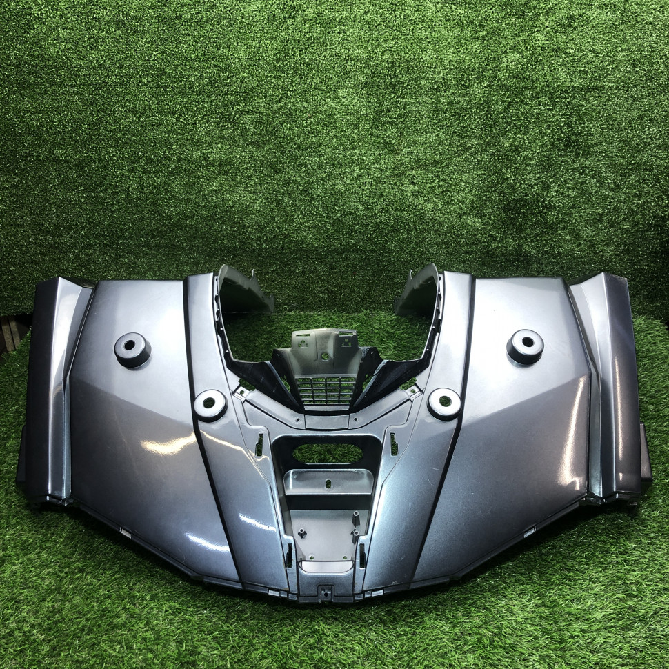 Пластик основной передний ATV WILD TRACK X (серый)