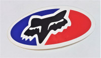 Наклейка логотип FOX (10х5см)