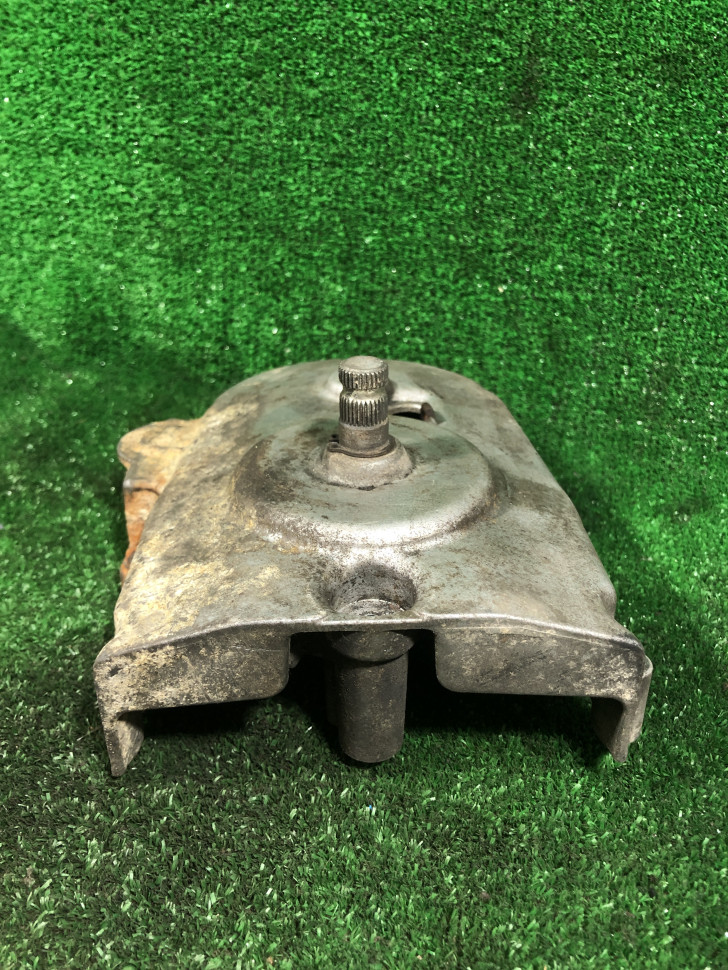 Крышка кикстартера Suzuki Lets 2 в сборе без лапки тип 1