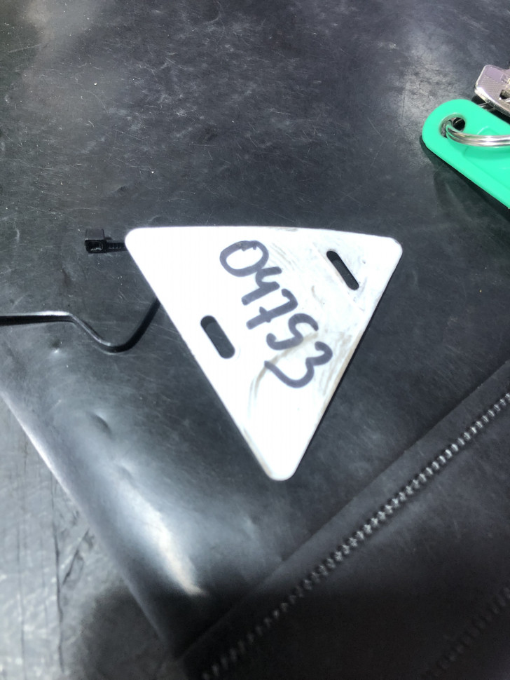 Крышка кикстартера Suzuki Lets 2 в сборе без лапки тип 1