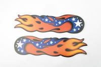 Наклейки набор FLAME 33х9см