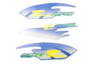 Наклейки (набор) Yamaha SUPER Z (31х9см, 3шт)