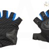 Мотоперчатки без пальцев SCOYCO синие, размер - L
