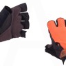 Мотоперчатки без пальцев FOX оранжевые размер - L