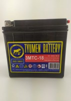 Аккумулятор 6В 18 А/Ч, Г.Тюмень (3 МТС-18) (140Х75Х135) обрат.полож.,кислот.,сухозаряд.