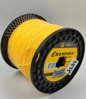 Леска мотокосы d=3,0mm, 164 метров (звезда, желтая)