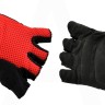 Мотоперчатки без пальцев GLOVE Freeride красные, размер - XL