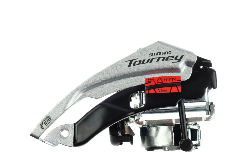 Переключатель скоростей велосипеда передний (42-24T) 31,8mm, универсальная тяга FD-TY500