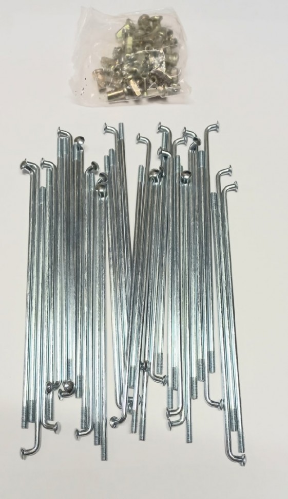 Спицы колеса Альфа, Дельта (36шт, d=3mm h=160mm)