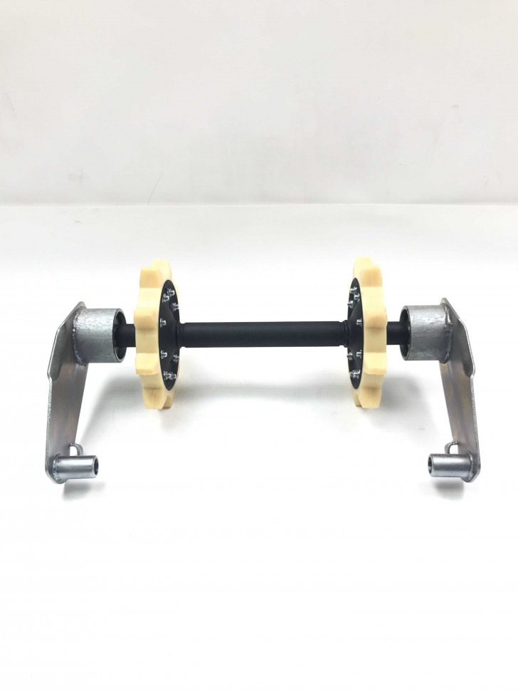 Вал Буран снегоход направляющий ведомый с балансирами