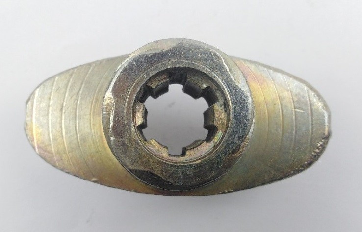 Вилка кардана Урал, Днепр со стороны коробки (шестеня спидометра)