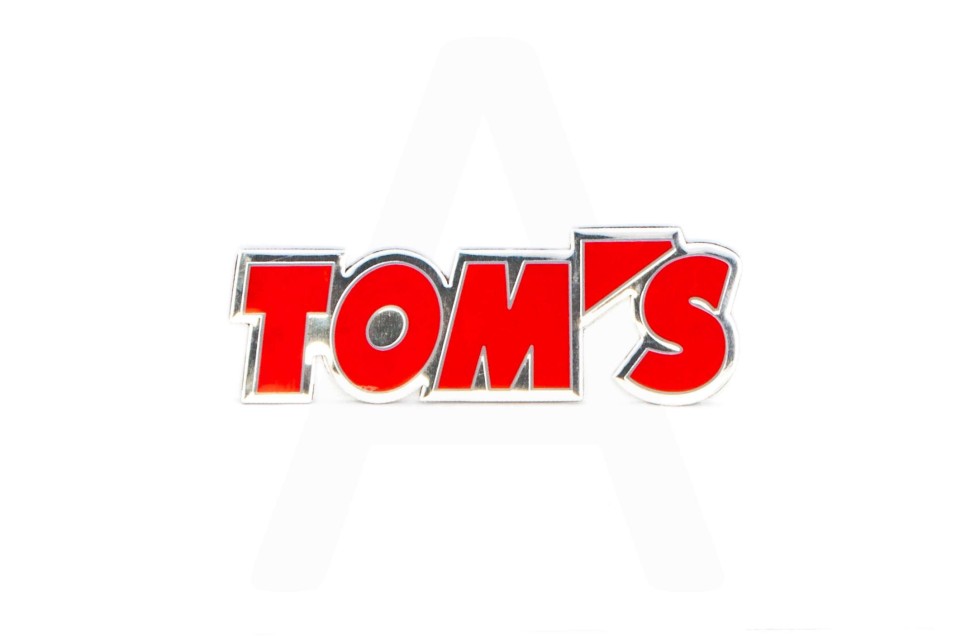 Наклейка TOMS (15х7см)