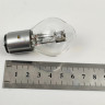 Лампа фары B35 BA20D (груша) 12V 25/25W прозрачная