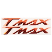 Наклейка буквы (TMAX_х_см, 2шт, красные)