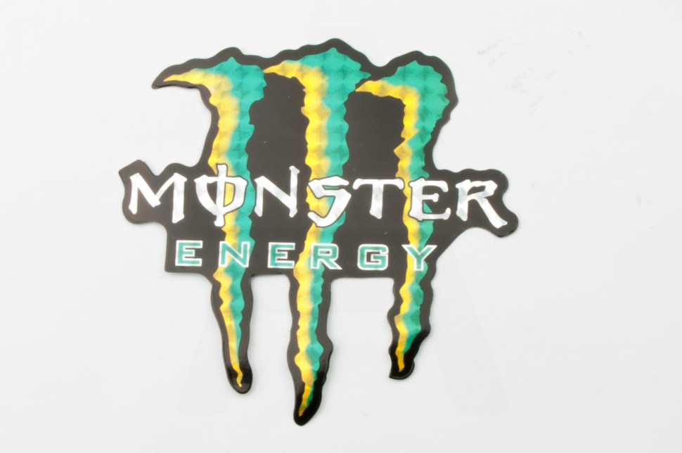 Наклейка логотип MONSTER ENERGY 13х12см