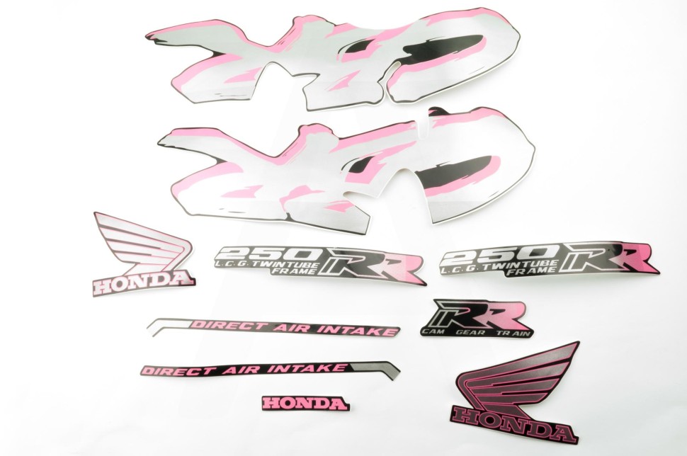 Наклейки набор Honda CBR 27х18см 10шт