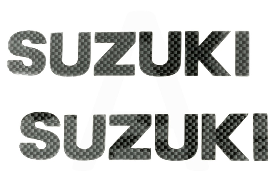 Наклейка буквы SUZUKI (15х4см, 2шт)