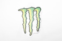 Наклейка логотип MONSTER ENERGY (21х16см)