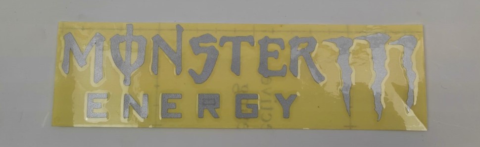 Наклейка MONSTER ENERGY (11х6см)