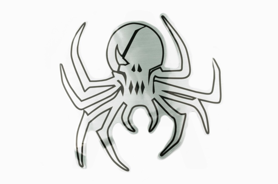 Наклейка декор SPIDER (26х26см)