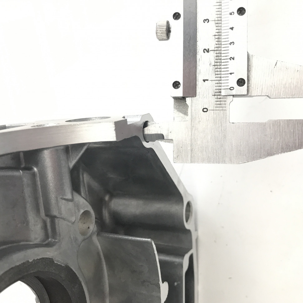 Картер двигателя Дельта, Альфа, 139FMB,147FMH,152FMH (левый) - под подшипник