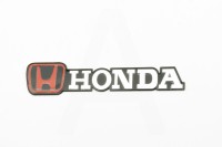 Наклейка шильдик Honda хром