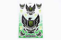 Наклейки (набор) спонсор MONSTER ENERGY (17х26см)