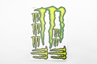 Наклейки (набор) спонсор MONSTER ENERGY (27х18см)