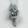 Кран топливный Alpha (гайка d=16mm, штуцер 180 град)