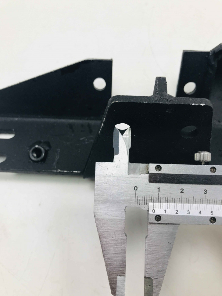 Кронштейн тормоза Буран железный длинный 110603160 Кронштейн тормоза Буран железный длинный 110603160