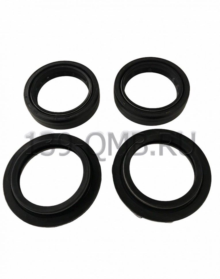 Сальники и пыльники передней вилки - комплект Sachs Madass