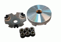 Вариатор Suzuki Lets в сборе (ролики)