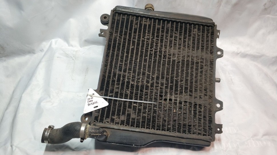 Радиатор основной Kawasaki ZX-10 1989 в сборе с вентилятором