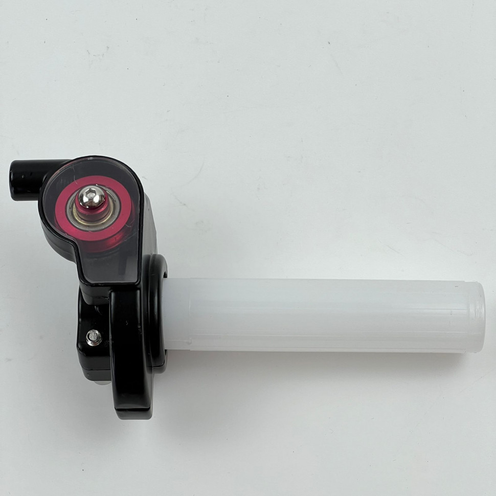 Ручка газа короткоходная пластиковая в сборе с крышкой