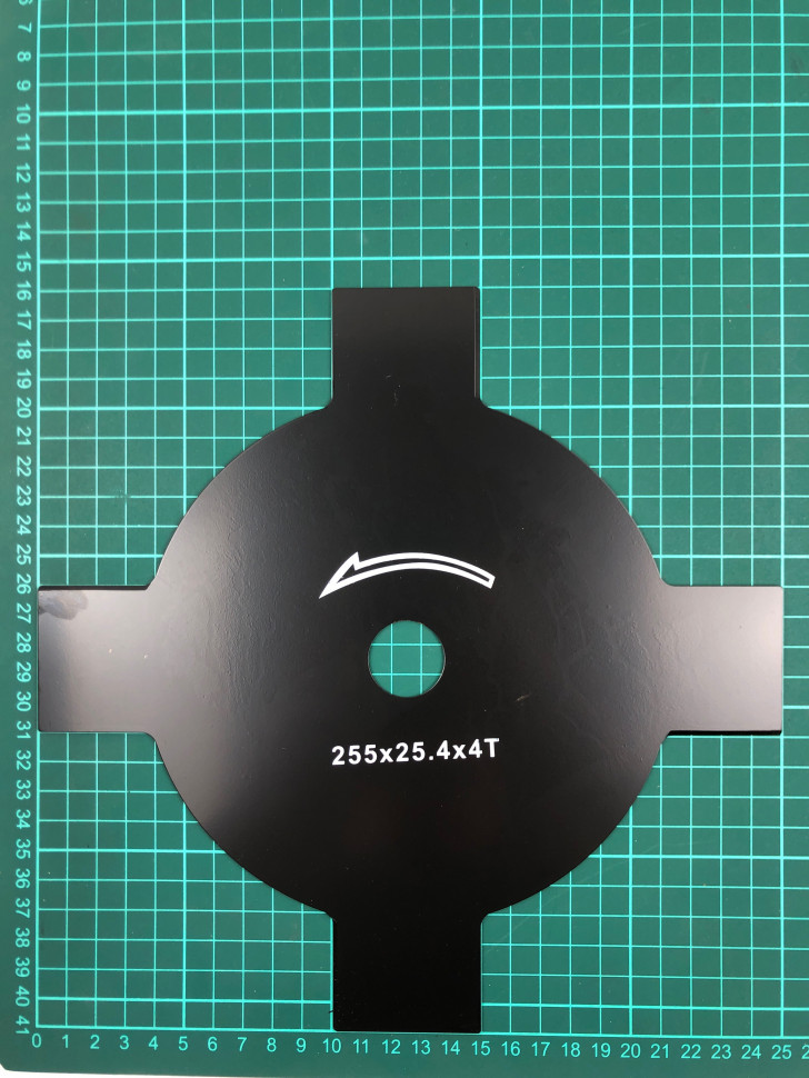 Нож мотокосы 4T d=255/25.4 mm