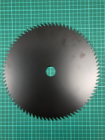 Нож мотокосы 80T d=254/25.4 mm