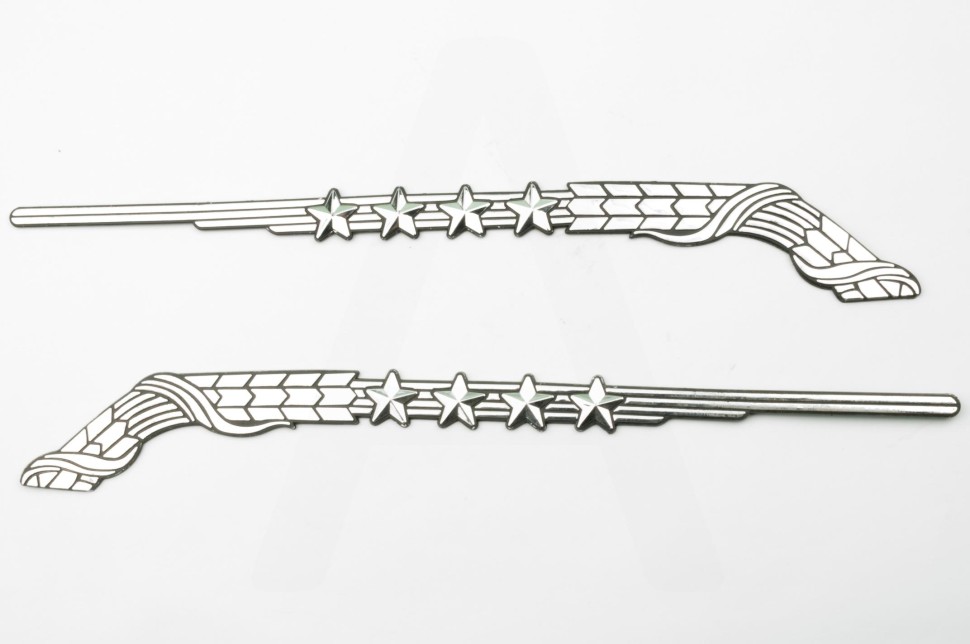 Наклейка шильдик WINCHESTER хром