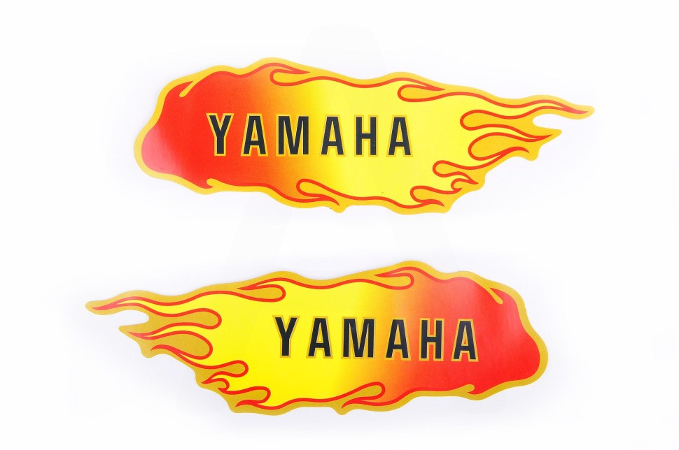 Наклейка декор, пламя YMH (19x5см)