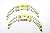 Наклейка на колесо 17/18 YMH (желтая)