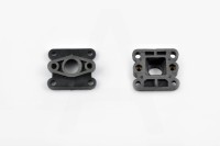 Патрубок карбюратора (коллектор) мотопомпы 43cc 1E40F-6 (текстолитовый)