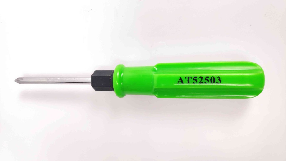 Отвертка переставная 75мм PH2-Sl6мм (ручка пластик)