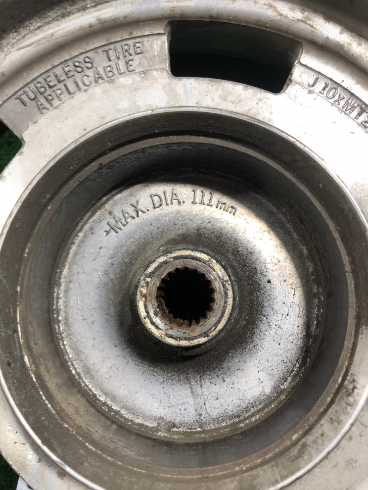 Диск 10x2.50 заднего колеса Honda Joker 50