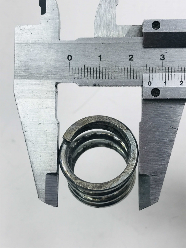 Пружина Буран снегоход рычага шкворня 110300048 Пружина Буран снегоход рычага шкворня 110300048