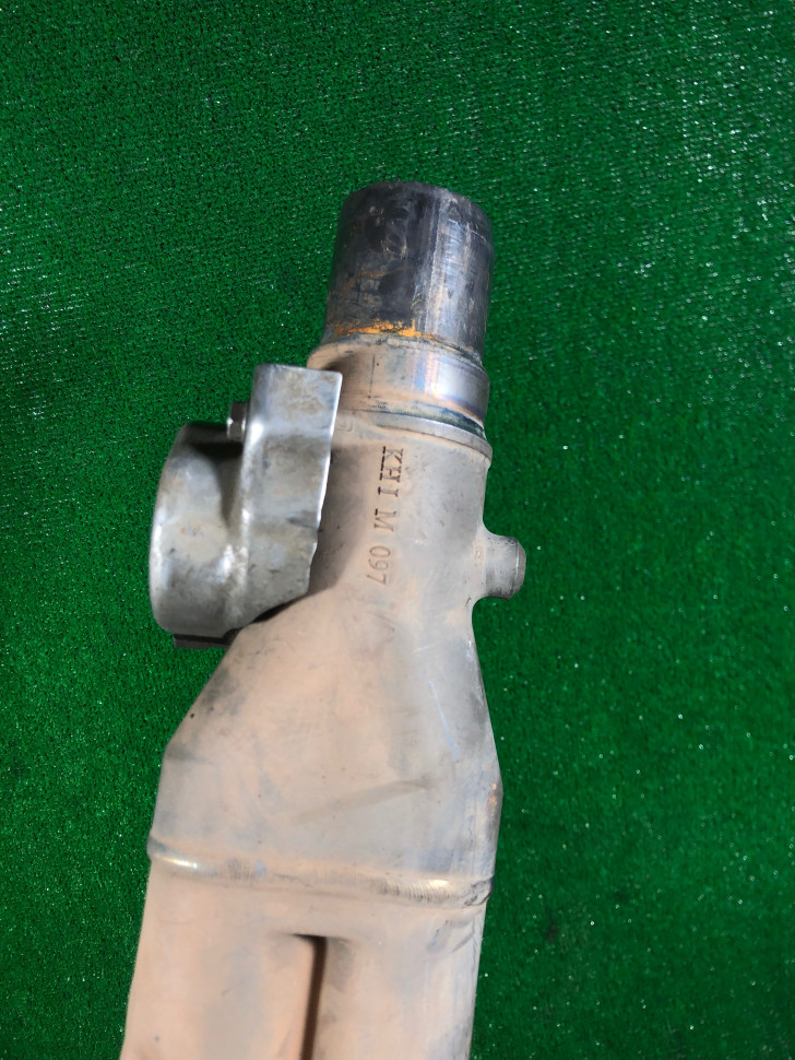 Приемная труба глушителя выпускной коллектор Kawasaki ZX1000 Ninja ZX-10R 2004