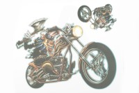 Наклейки (набор) BIKER (23х19см)