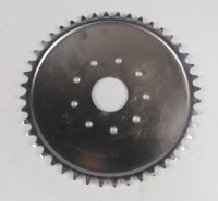 Звезда 44 зуба задняя Веломотор F50/72/80/100 (9 отверстий 415 шаг)